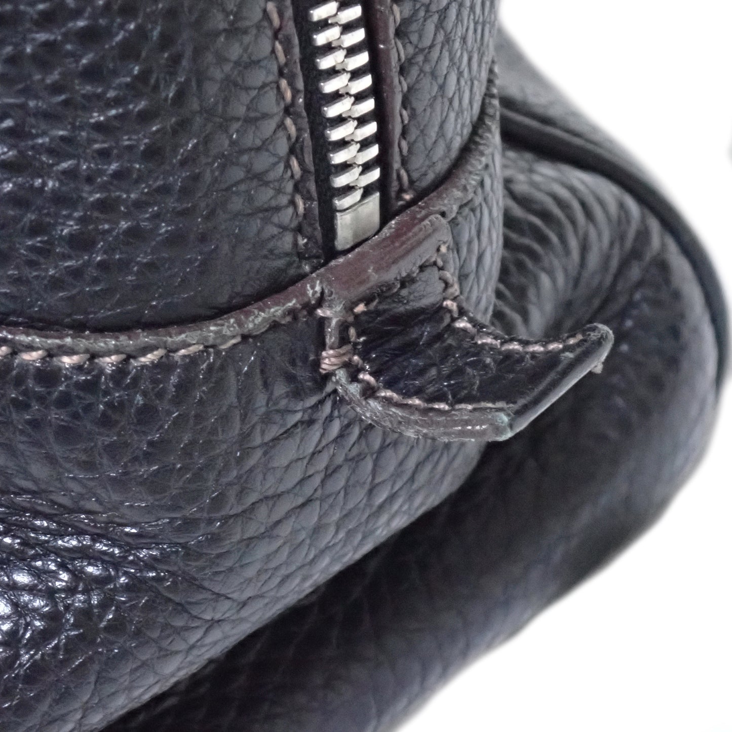 PRADA プラダ ミニボストン レザー BR3090 ヴィッテロダイノ ブラック レディース ハンドバッグ