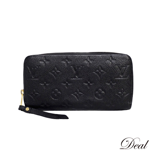 LOUIS VUITTON ルイ・ヴィトン ジッピーウォレット M61864 モノグラム・アンプラント ブラック メンズ 長財布
LV