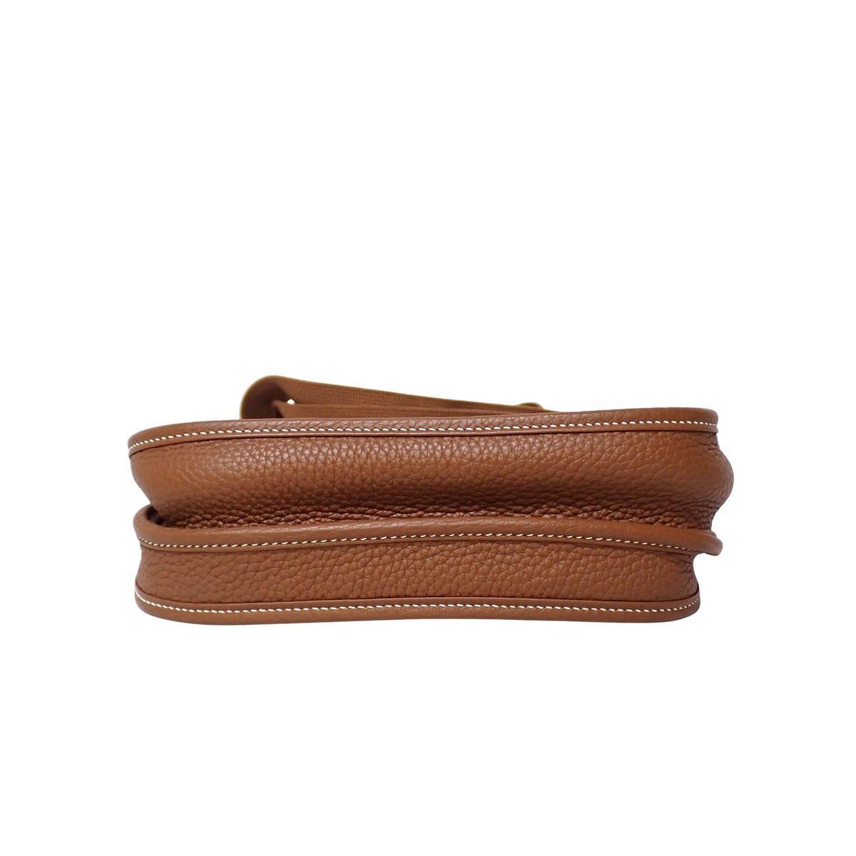 美品 HERMES エルメス エヴリン 23 ゴールド シルバー金具 トリヨンクレマンス G刻印 ブラウン レディース ショルダーバッグ