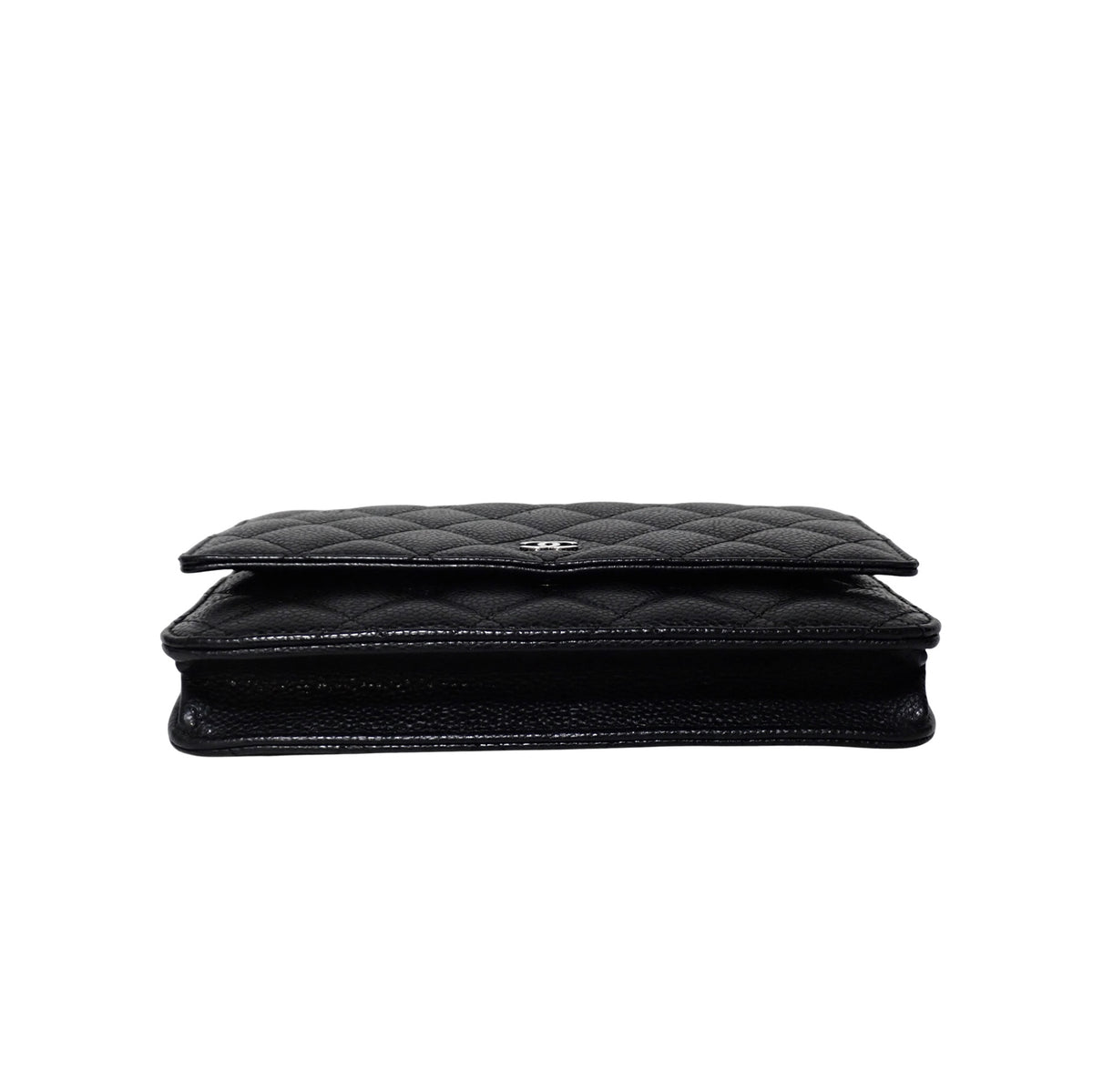 CHANEL シャネル マトラッセ チェーンウォレット AP0250 キャビアスキン ブラック ブラック レディース ショルダーバッグ