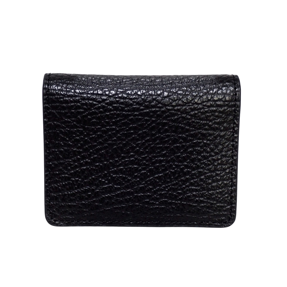 美品 Maison Margiela メゾンマルジェラ 4ステッチ キーリング付き ブラック メンズ カードケース