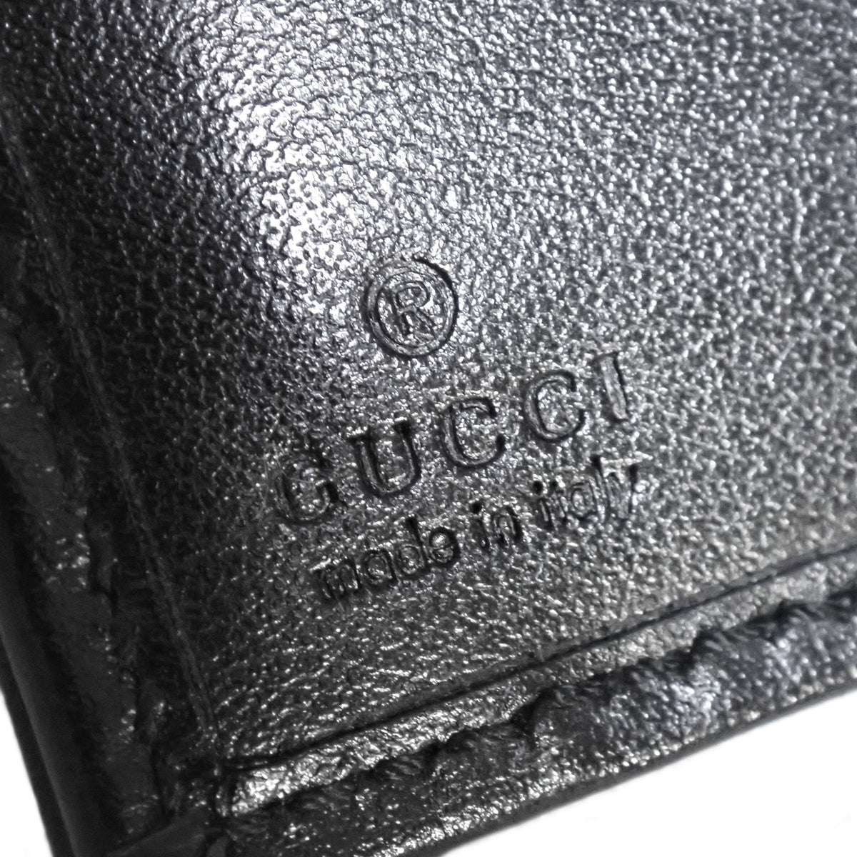 GUCCI グッチ ダブルG カードケースウォレット 781583 ブラック ブラック レディース 二つ折り財布
