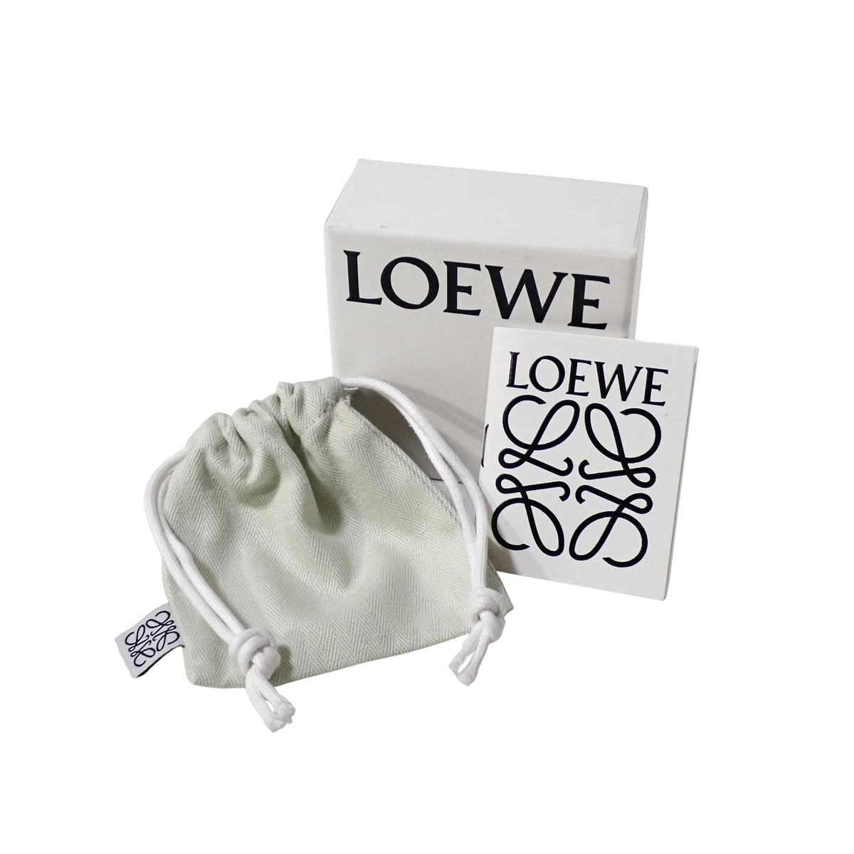 LOEWE ロエベ ブレイデッド バングル J920240X04 0024 1718 グリーン ユニセックス グリーン レディース ブレスレット