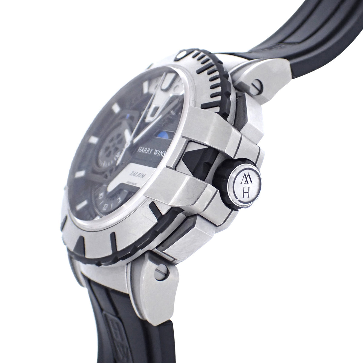 世界300本限定 Harry Winston ハリーウィンストン オーシャン スポーツ クロノ OCSACH44ZZ006 メンズ 腕時計