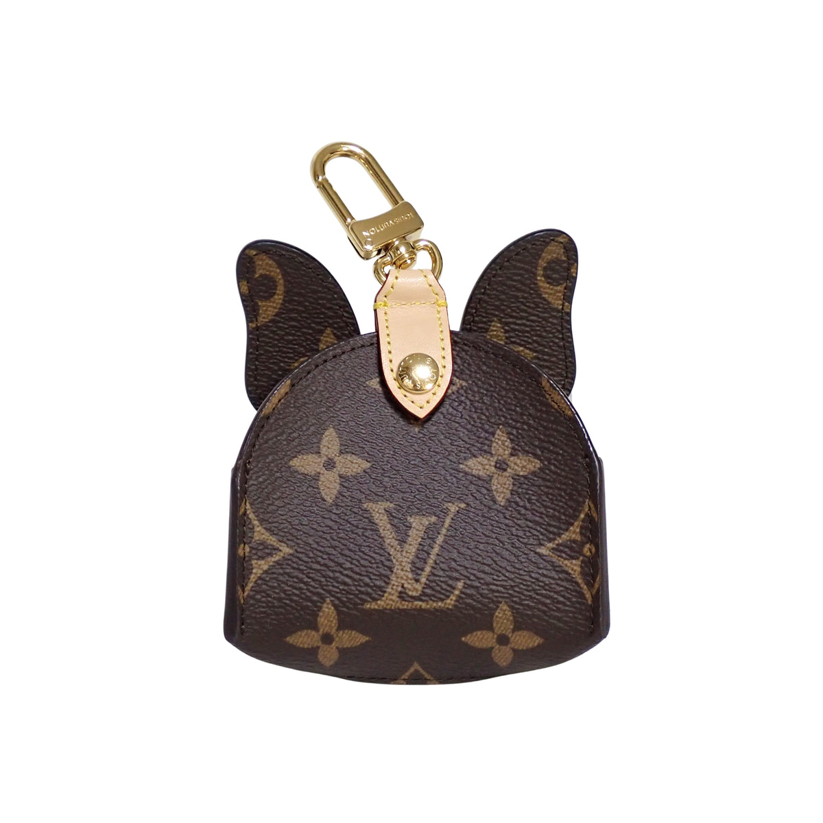 LOUIS VUITTON ルイ・ヴィトン ドッグ バッグ ホルダー ブルドッグ GI1435 モノグラム ユニセックス ブラウン レディース チャーム
LV