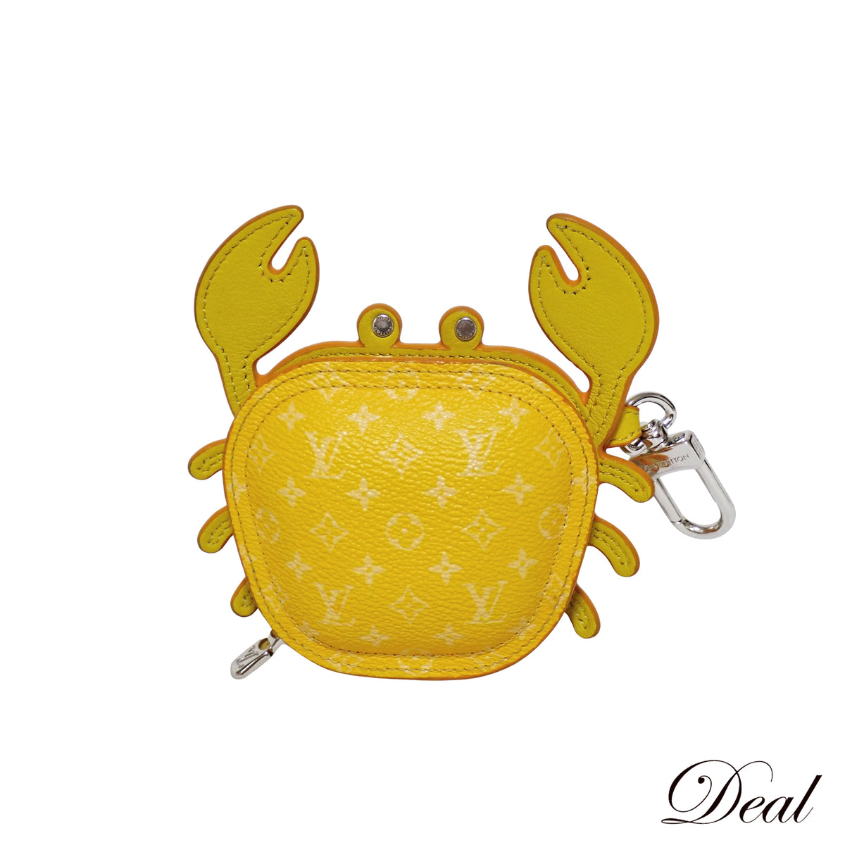 LOUIS VUITTON ルイ・ヴィトン バッグチャーム LVクラブ カニ 蟹 M01932 モノグラム ジョーヌ イエロー ユニセックス イエロー レディース チャーム
LV