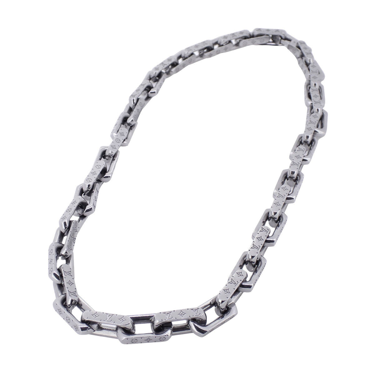 LOUIS VUITTON ルイ・ヴィトン コリエ・チェーン モノグラム M00307 シルバー メンズ ネックレス
LV