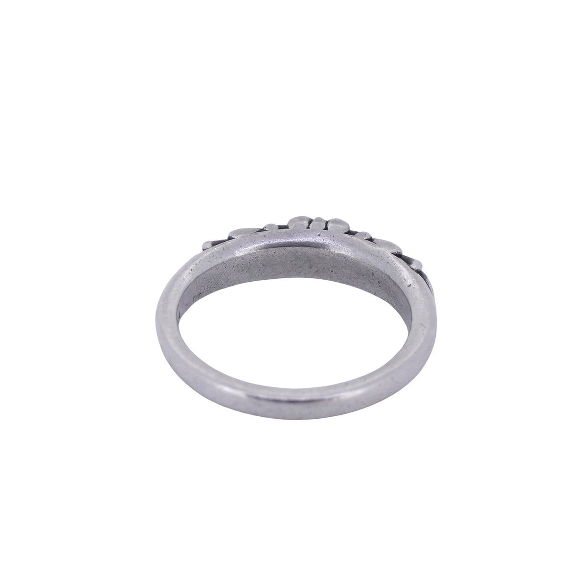 CHROME HEARTS クロムハーツ ベビークラシック フローラルクロス SV925 インボイス有 シルバー メンズ リング 指輪