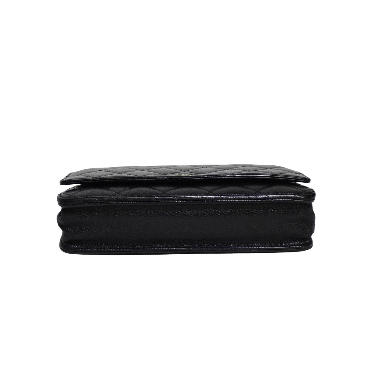 CHANEL シャネル マトラッセ キャビアスキン チェーンウォレット AP0250 ブラック ゴールド金具 ブラック レディース ショルダーバッグ