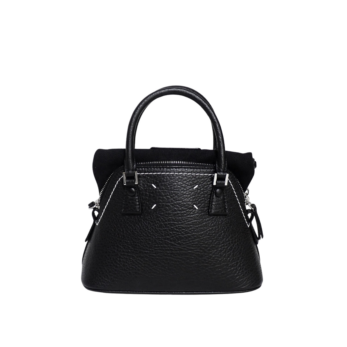 Maison Margiela メゾンマルジェラ 5AC マイクロ 2WAY ハンドバッグ S56WG0081P4455T8013 ブラック レディース ショルダーバッグ