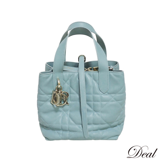 DIOR ディオール バーティカル トートバッグ スモール M2835OSNW_M36Z マクロカナージュ トルマリンブルー ブルー レディース ショルダーバッグ