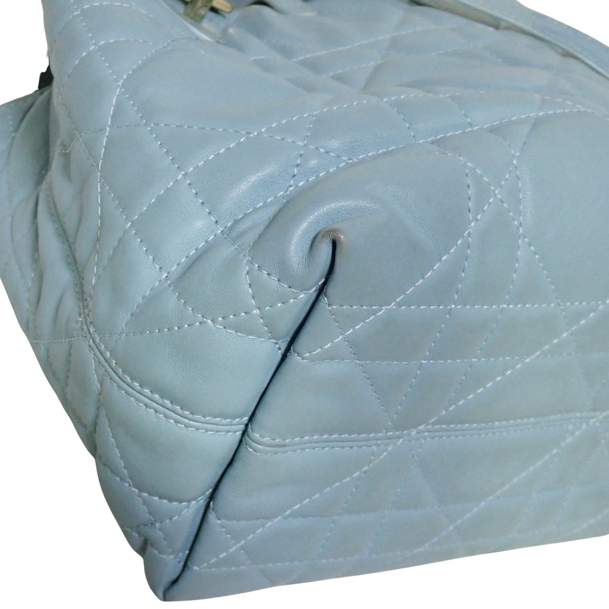 DIOR ディオール バーティカル トートバッグ スモール M2835OSNW_M36Z マクロカナージュ トルマリンブルー ブルー レディース ショルダーバッグ