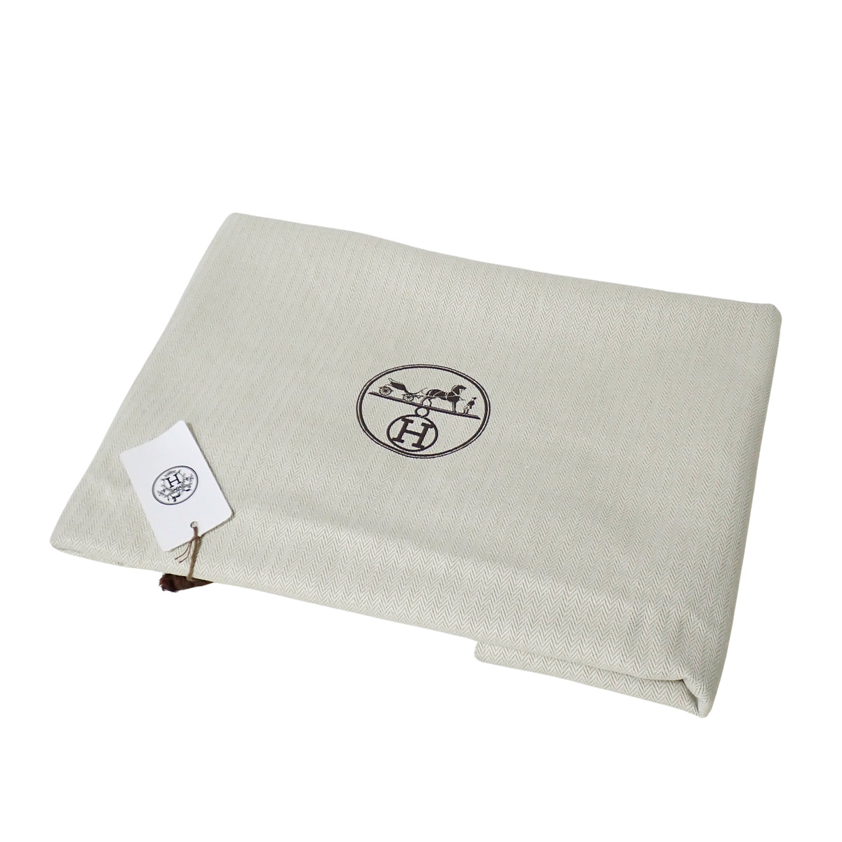 HERMES エルメス イターク シャモワ ベージュ H103864M 06 ベージュ メンズ クッション