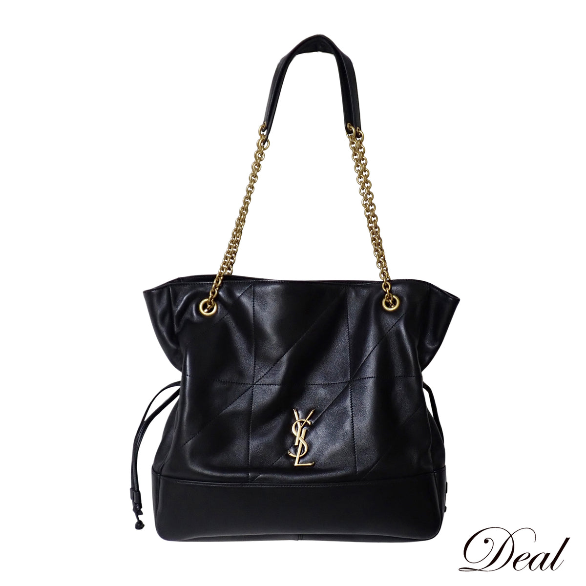 SAINT LAURENT サンローラン ジェイミー トート ミディアム 809824AAB321000 ブラック レディース トートバッグ