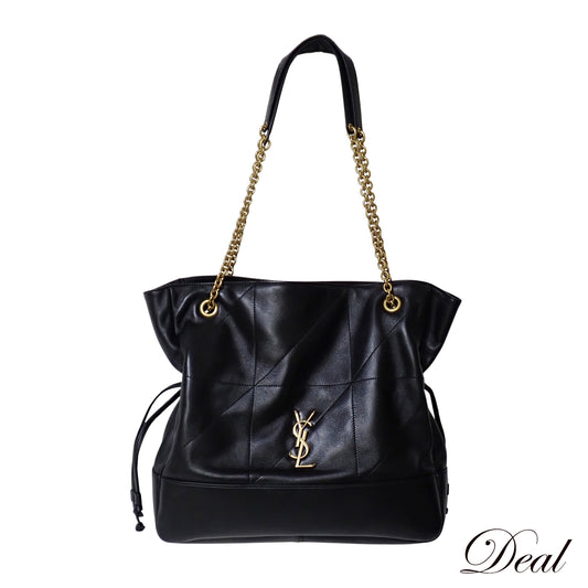 SAINT LAURENT サンローラン ジェイミー トート ミディアム 809824AAB321000 ブラック レディース トートバッグ