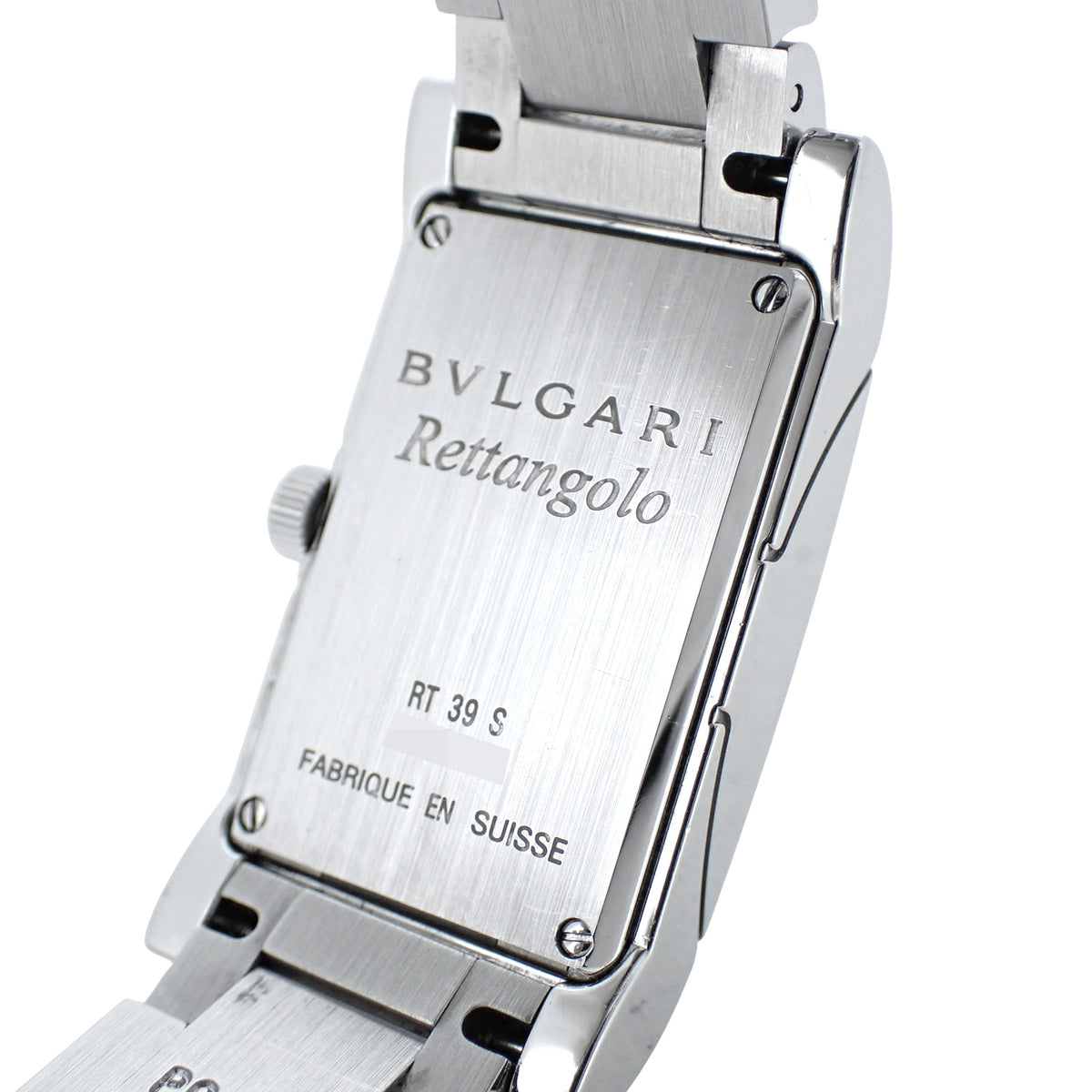 BVLGARI ブルガリ レッタンゴロ RT39S ホワイト レディース 腕時計