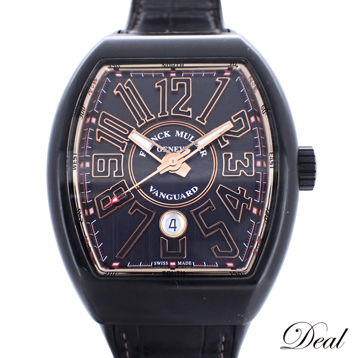 日本限定モデル FRANCK MULLER フランクミュラー ヴァンガード V45SCDTJ TTNRBR5N Ti/PG メンズ 腕時計