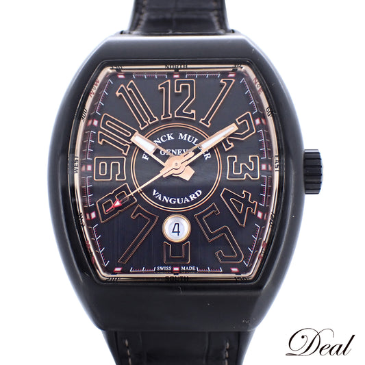 日本限定モデル FRANCK MULLER フランクミュラー ヴァンガード V45SCDTJ TTNRBR5N Ti/PG メンズ 腕時計