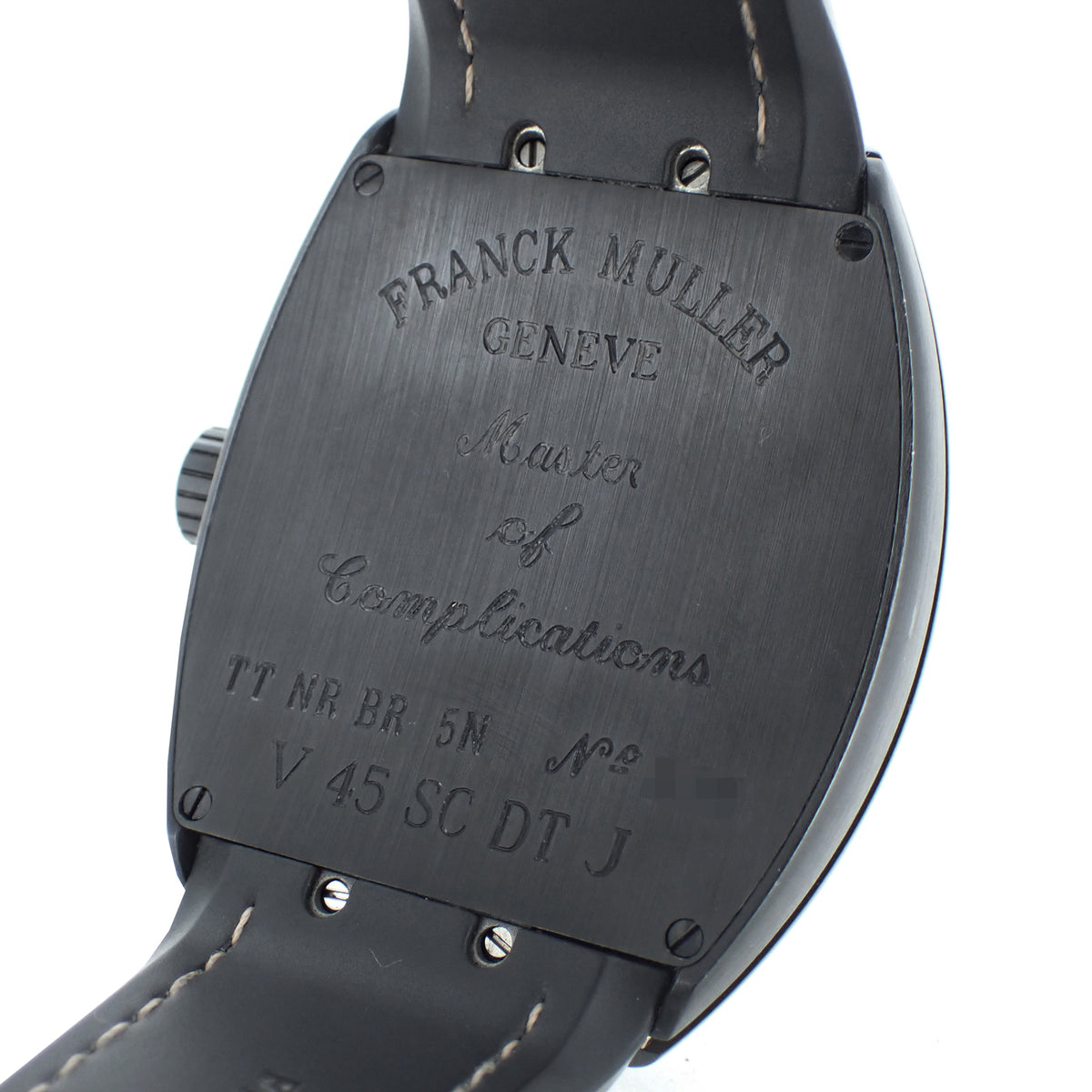 日本限定モデル FRANCK MULLER フランクミュラー ヴァンガード V45SCDTJ TTNRBR5N Ti/PG メンズ 腕時計