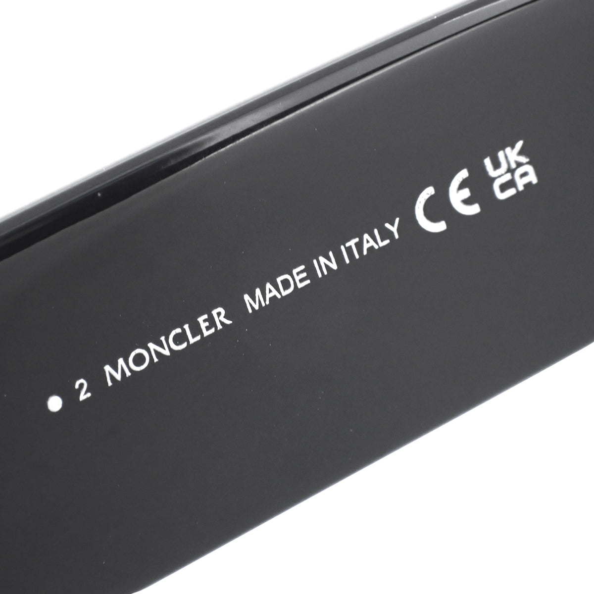 MONCLER モンクレール Palm Angels コラボ スクエアフレーム 53▢19 145 0252-P ユニセックス ブラック メンズ サングラス