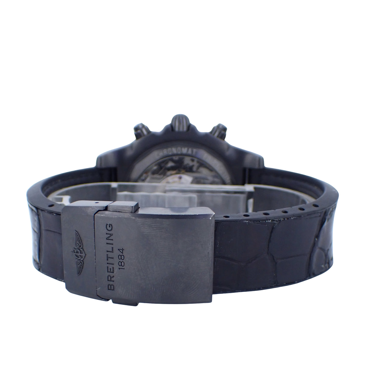 世界限定100本 BREITLING ブライトリング クロノマット44 ブラックダイヤ ブラックスチール MB0111AV/BE35 メンズ 腕時計
