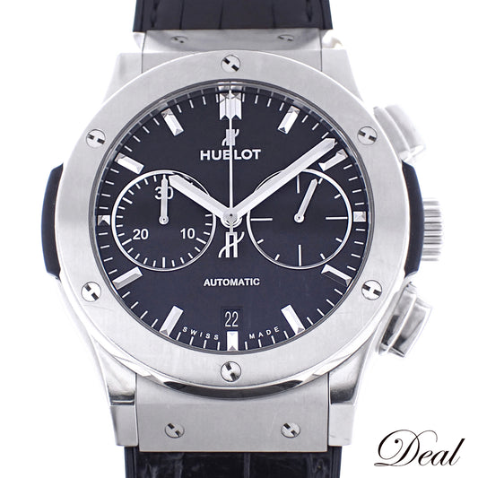 HUBLOT ウブロ クラシックフュージョン クロノグラフ チタニウム 521.NX.1171.LR メンズ 腕時計