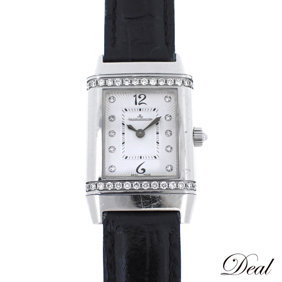 ベゼルダイヤ JAEGER LECOULTRE ジャガールクルト レベルソ レディ 10PD 265.8.47 Q2658430 レディース 腕時計