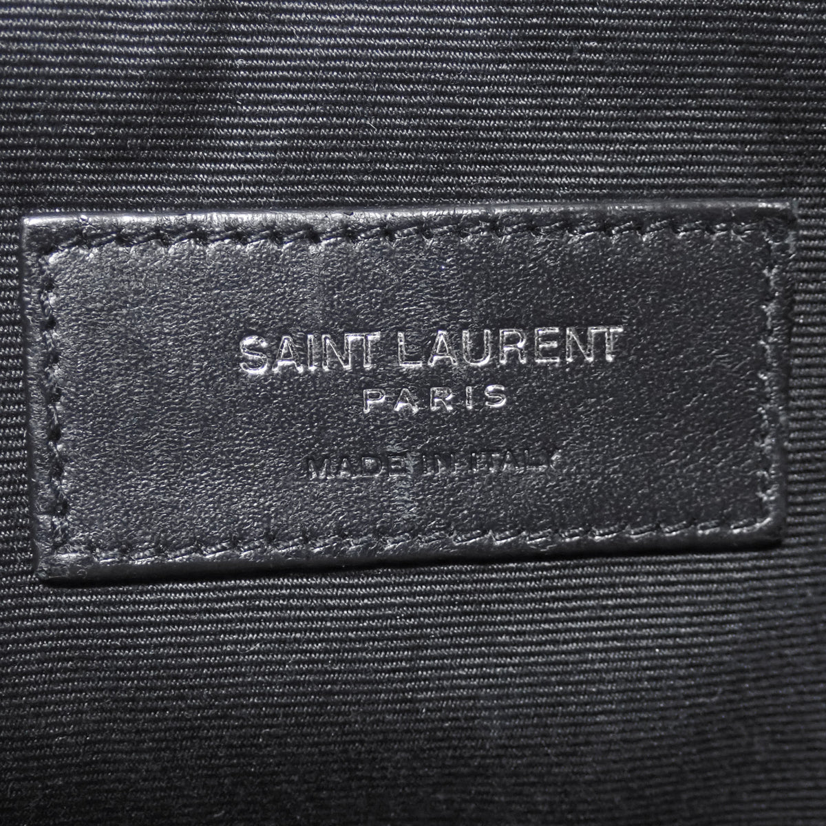 SAINT LAURENT サンローラン ベルトバッグ クロスボディバッグ 557831 キャンバス ブラック メンズ ボディバッグ