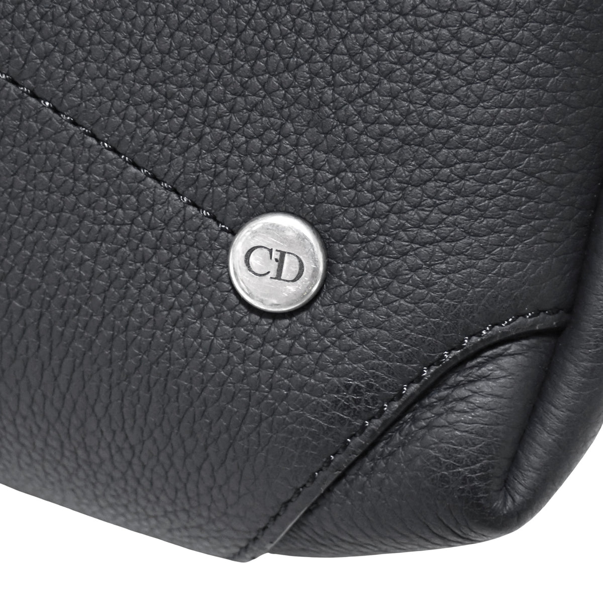 未使用 展示品 DIOR ディオール ノルマンディ ミディアム 2WAY ショルダーバッグ 1LLSH260KEN_H00N ブラック メンズ トートバッグ