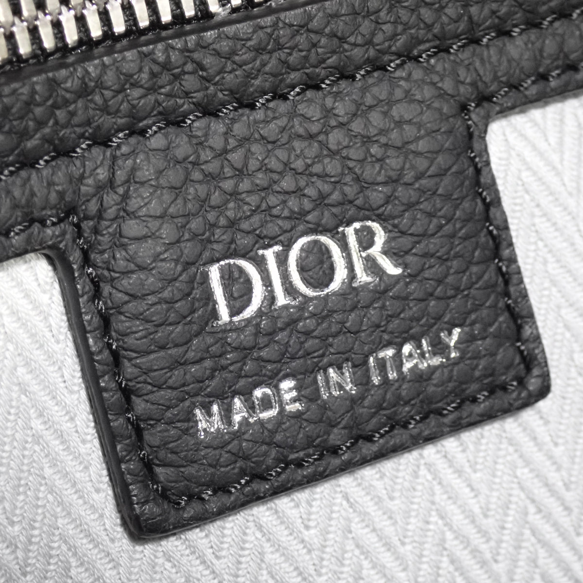 未使用 展示品 DIOR ディオール ノルマンディ ミディアム 2WAY ショルダーバッグ 1LLSH260KEN_H00N ブラック メンズ トートバッグ