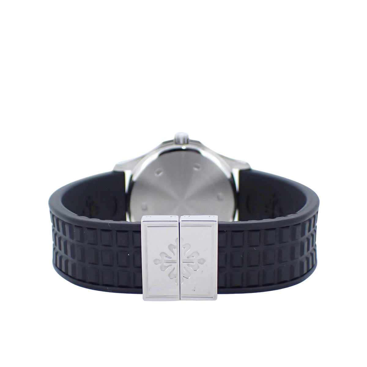 OH済 PATEK PHILIPPE パテックフィリップ アクアノート 4960A-010 ブラック レディース 腕時計