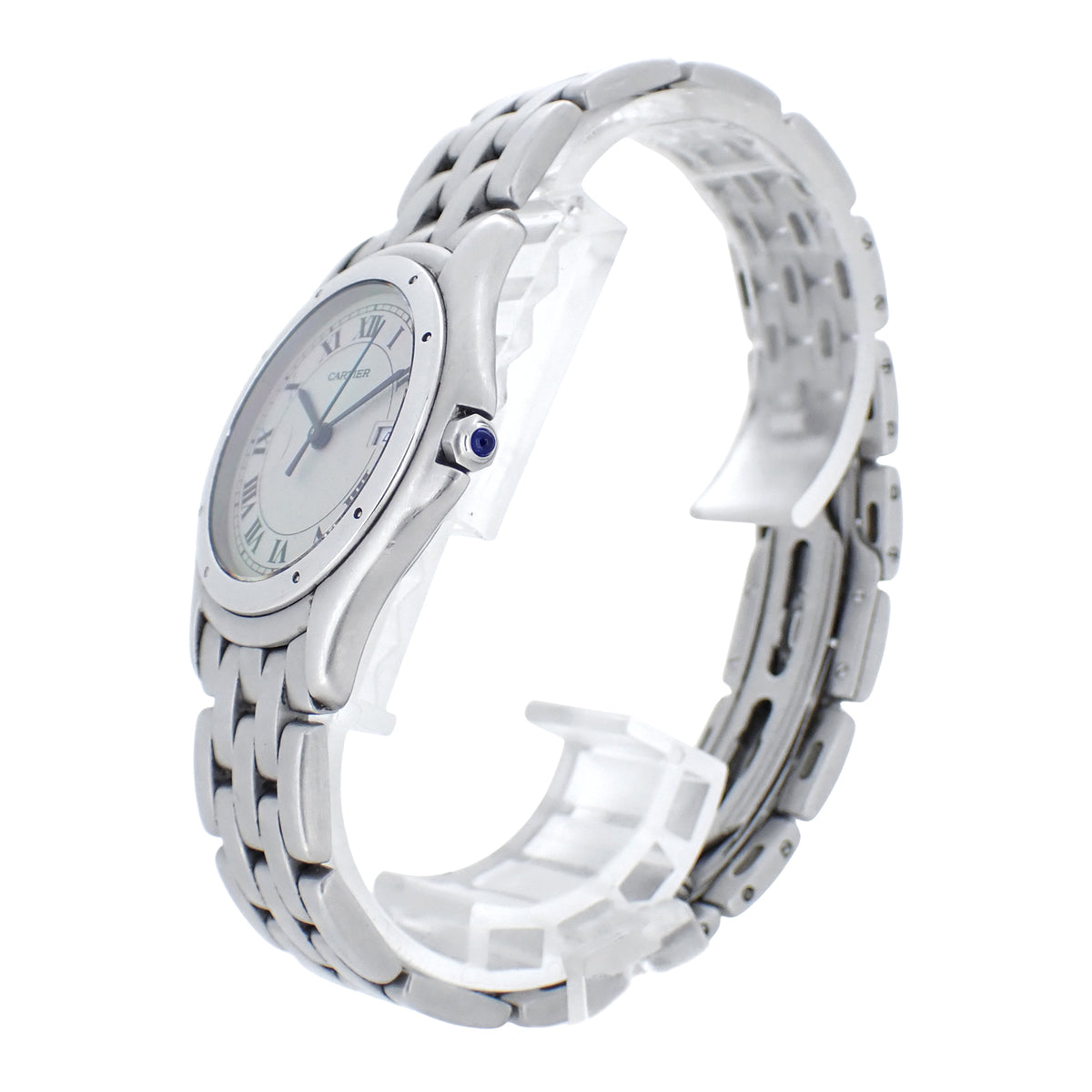 ヴィンテージ Cartier カルティエ パンテール クーガー LM 120.000.R メンズ 腕時計