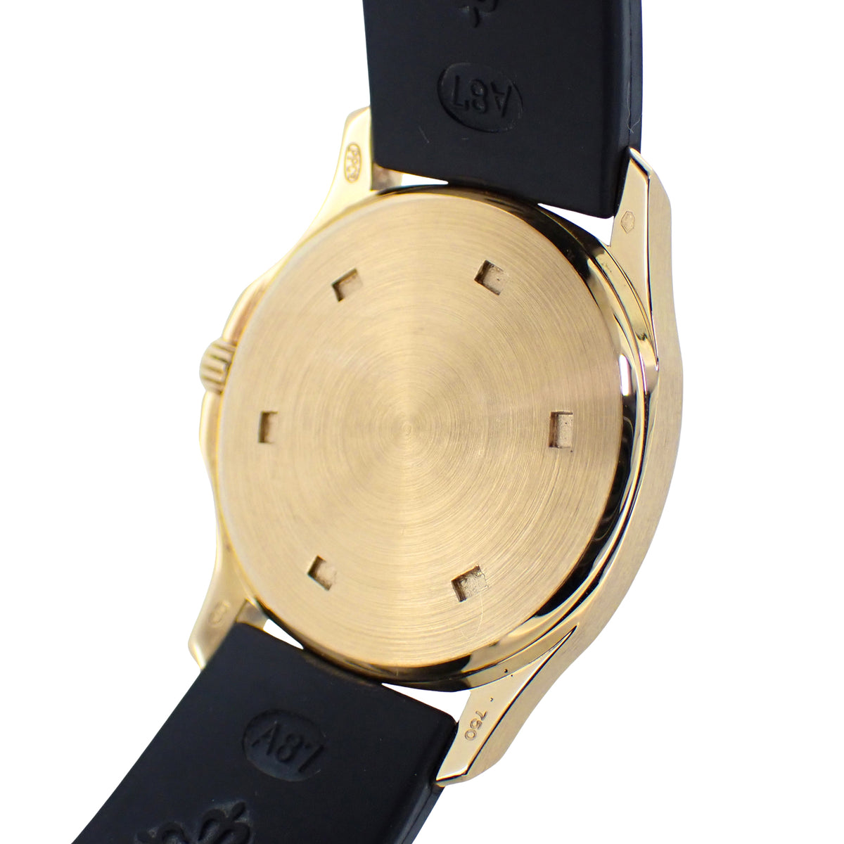 K18YG PATEK PHILIPPE パテックフィリップ アクアノート 4960J-001 ブラック レディース 腕時計