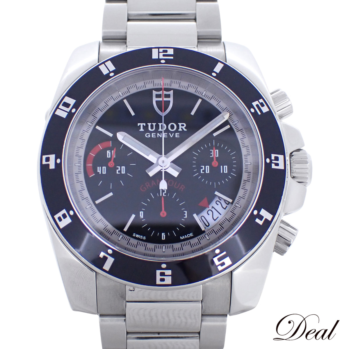 TUDOR チューダー グランツアー グロノグラフ 20350 メンズ 腕時計