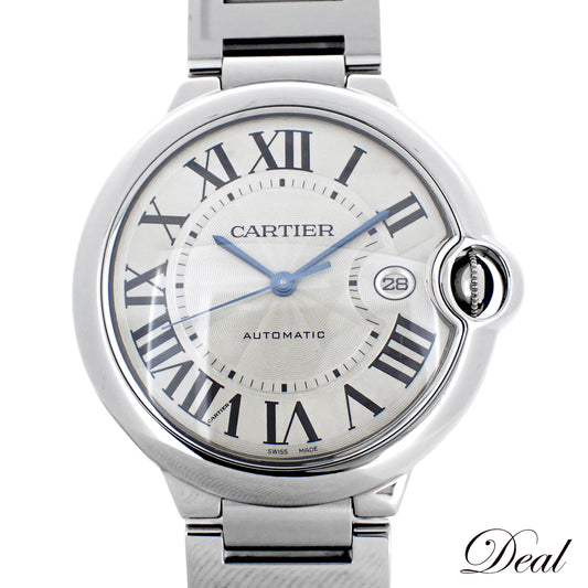 Cartier カルティエ バロンブルー LM デイト 42mm W69012Z4 メンズ 腕時計