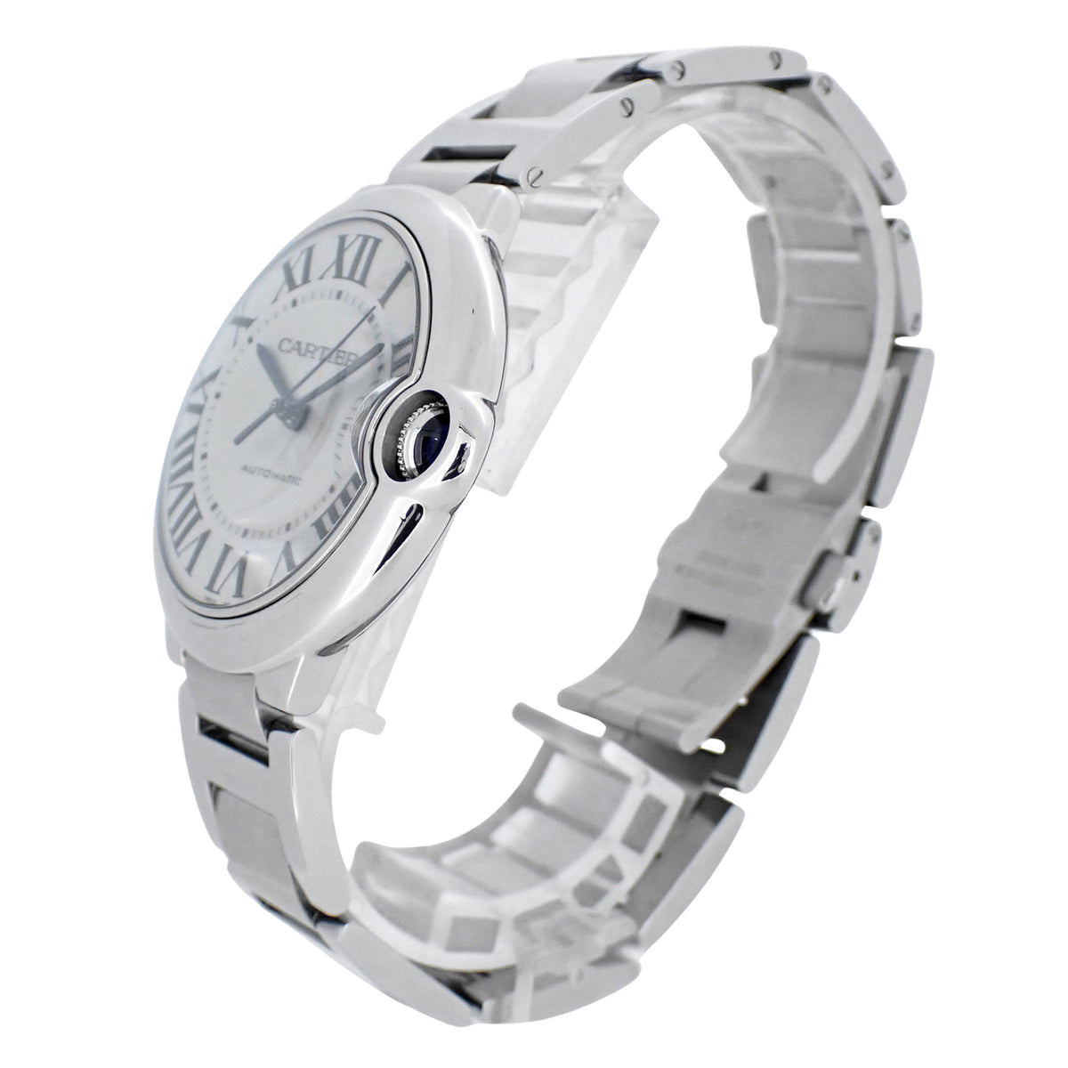 Cartier カルティエ バロンブルー LM デイト 42mm W69012Z4 メンズ 腕時計