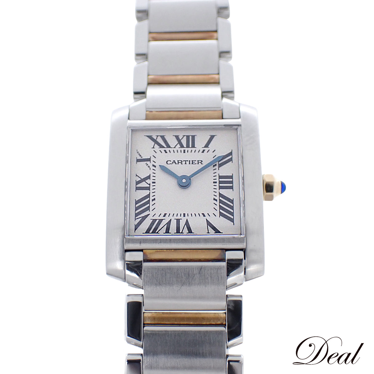 Cartier カルティエ タンクフランセーズ SM W51007Q4 SS/PG レディース 腕時計