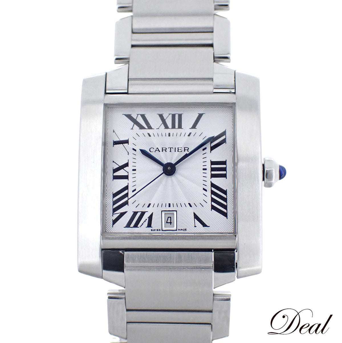 Cartier カルティエ タンクフランセーズ LM W51002Q3 メンズ 腕時計