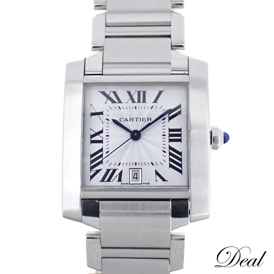 Cartier カルティエ タンクフランセーズ LM W51002Q3 メンズ 腕時計