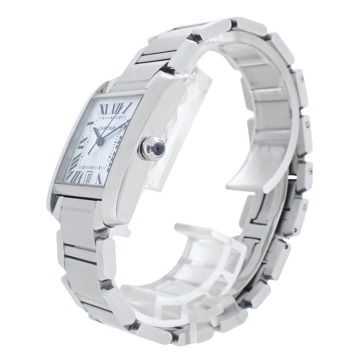Cartier カルティエ タンクフランセーズ LM W51002Q3 メンズ 腕時計