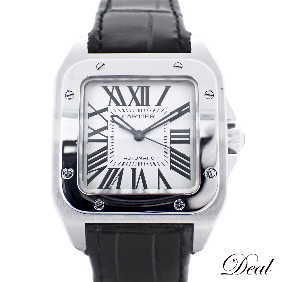 Cartier カルティエ サントス100 MM W20126X8 ユニセックス ボーイズ レディース 腕時計