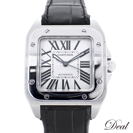 Cartier カルティエ サントス100 MM W20126X8 ユニセックス ボーイズ レディース 腕時計