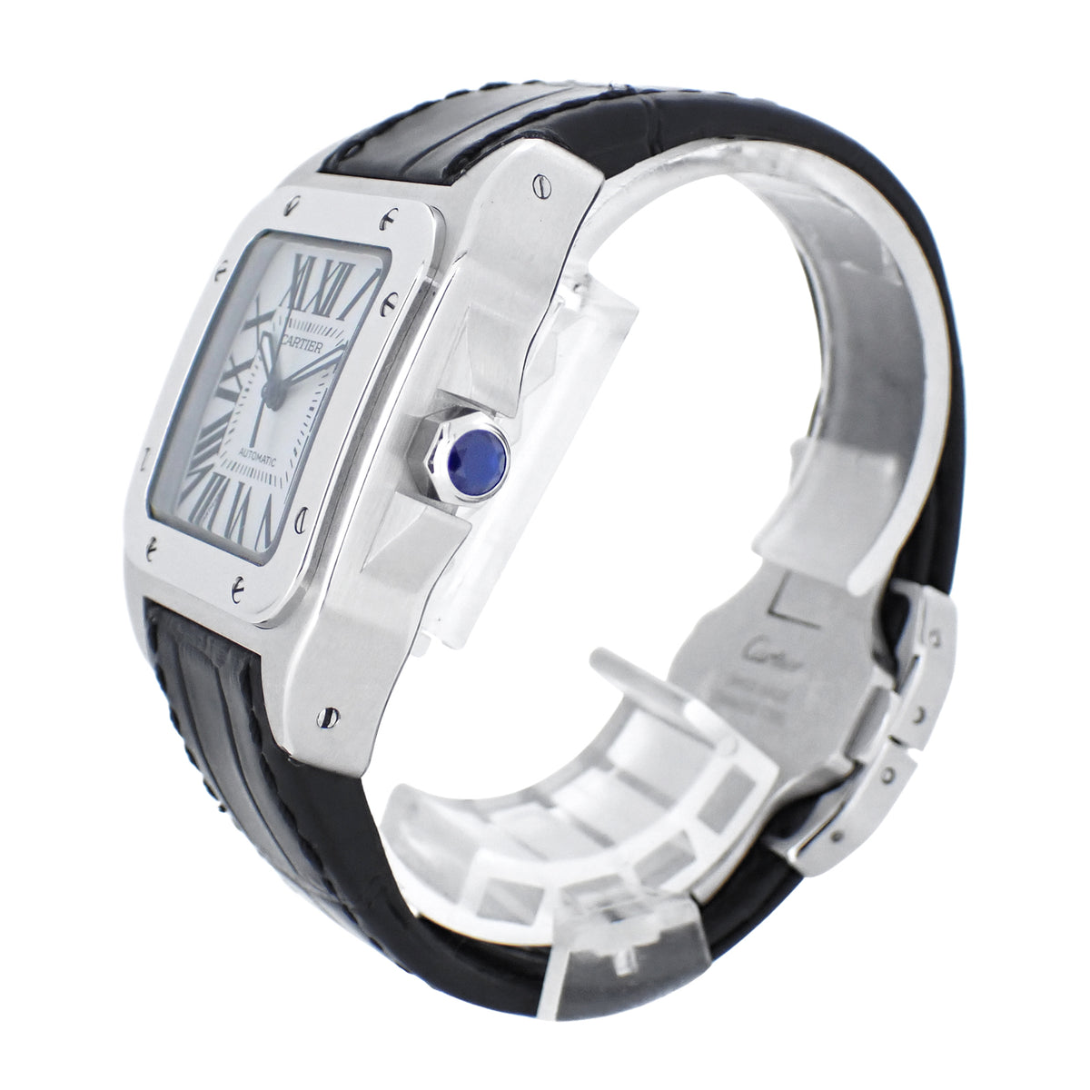 Cartier カルティエ サントス100 MM W20126X8 ユニセックス ボーイズ レディース 腕時計