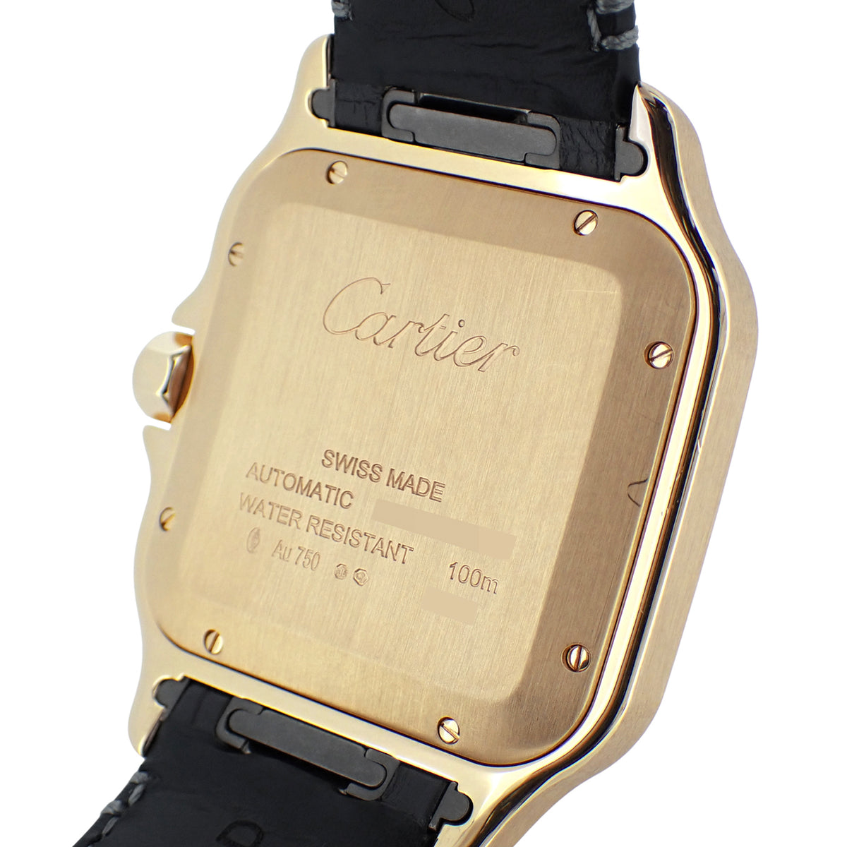 K18PG Cartier カルティエ サントス ドゥ カルティエ LM WGSA0019 メンズ 腕時計