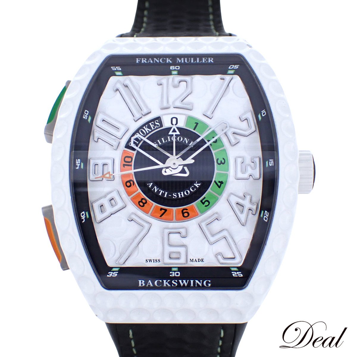 FRANCK MULLER フランクミュラー ヴァンガード バックスイング V45C GOLF ゴルフ メンズ 腕時計