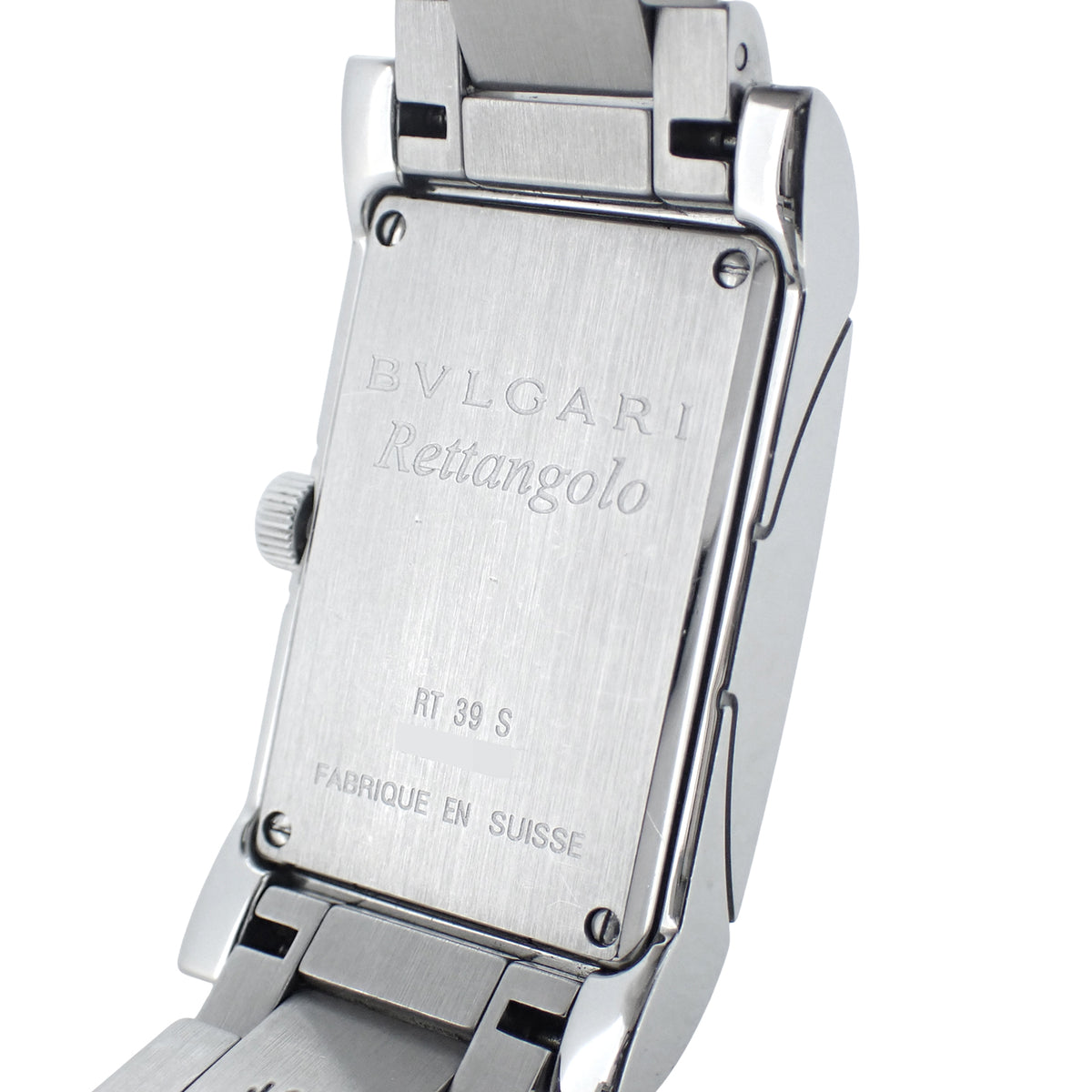 BVLGARI ブルガリ レッタンゴロ RT39S ホワイト レディース 腕時計