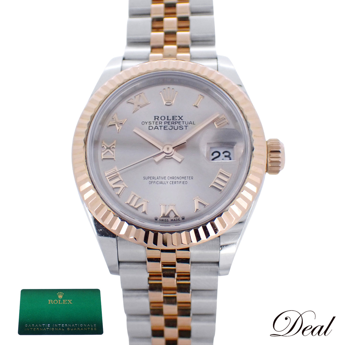 ROLEX ロレックス デイトジャスト 28 Y 279171 SS/PG レディース 腕時計