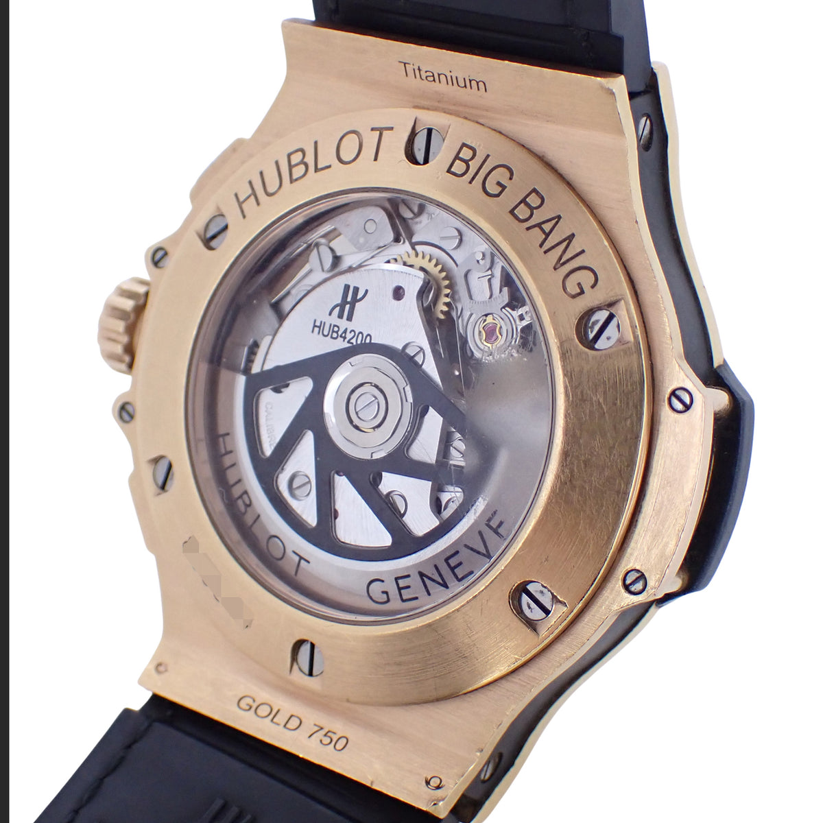 ベゼルダイヤ K18PG HUBLOT ウブロ ビッグバン アエロバン ゴールド 311.PX.1180.GR.1104 メンズ 腕時計