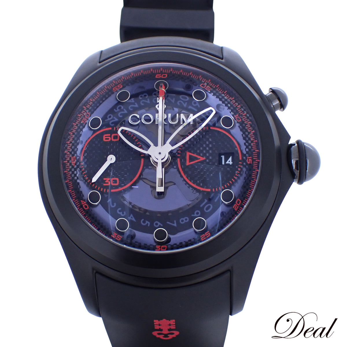 希少 世界99本限定 CORUM コルム ビッグバブル 52 チェントロ リミデッド 961.201.95/0371 メンズ 腕時計
