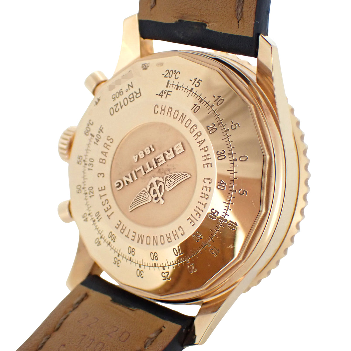 k18RG BREITLING ブライトリング ナビタイマー01 RB012012/BA49 メンズ 腕時計